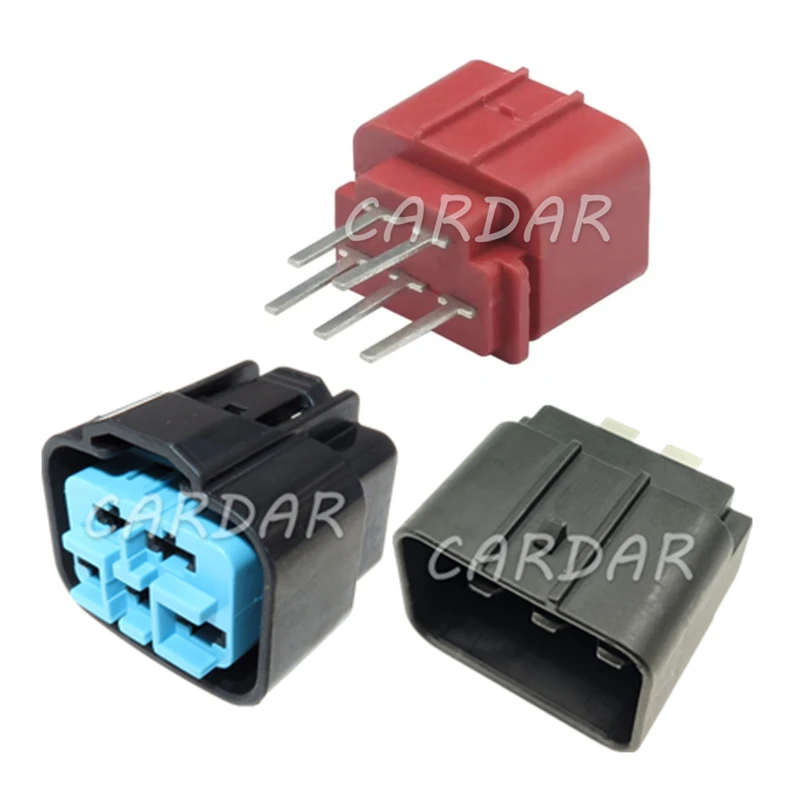 

1 Set 5 Pin 6189-0904 Electrical Connector Automotive Wire Socket With Pins And Seals