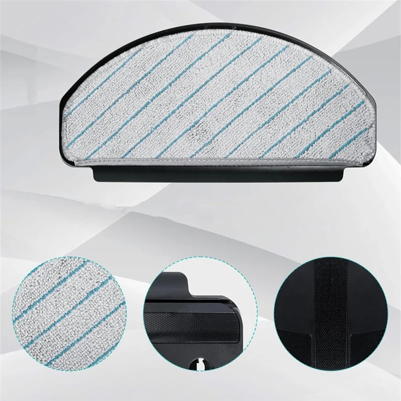 AC39-ткань для швабры с пластинами для швабры для Ecovacs Deebot N20/N20 Plus/N20 Pro Plus, держатель для швабры для робота-пылесоса