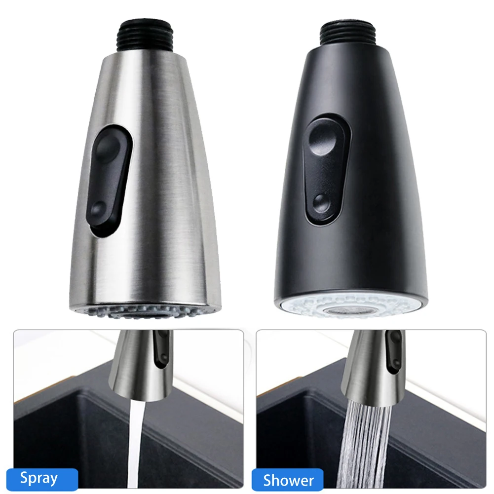 

Kitchen Pull Out Spray Head Replacement Sink Faucet Basin Mixer Tap Connection Method:general 1/2 Inch Spray Tap Head Parts