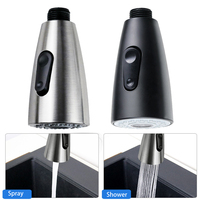 Kitchen Pull Out Spray Head Replacement Sink Faucet Basin Mixer Tap Connection Method:general 1/2 Inch  Spray Tap Head Parts