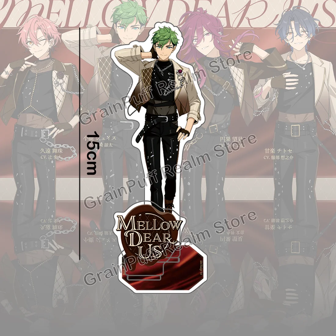 مجموعة نجوم MELLOW DEAR US Acrylic Standee Juis، Nozomi، Mashu، Chitose عرض شخصية قابلة للجمع، ديكور مكتب لطيف، هدية #2