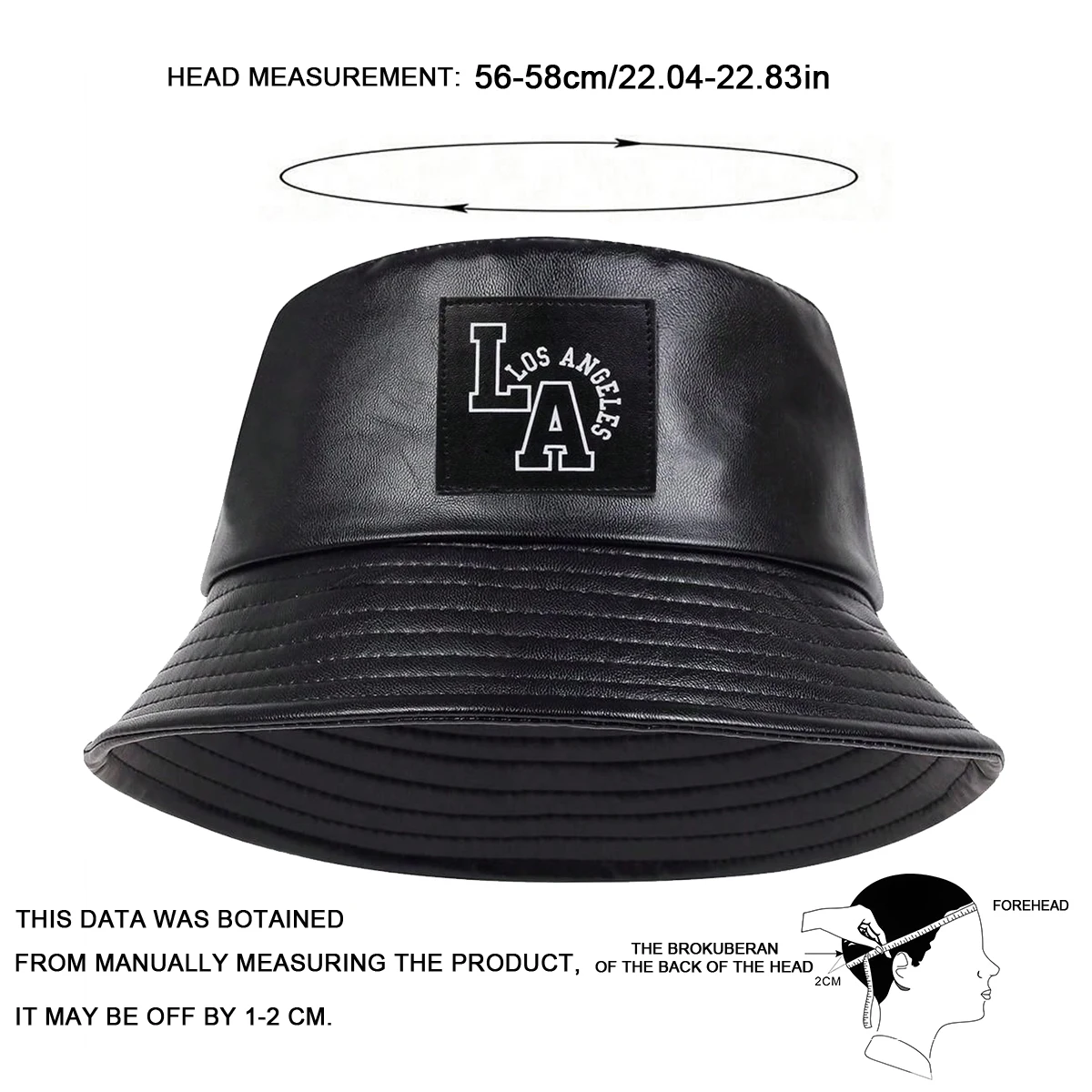 للجنسين LA رسالة تسمية شخصية بو الجلود دلو القبعات الصيادين قبعات في الهواء الطلق قبعة عادية قبعة واقية من الشمس