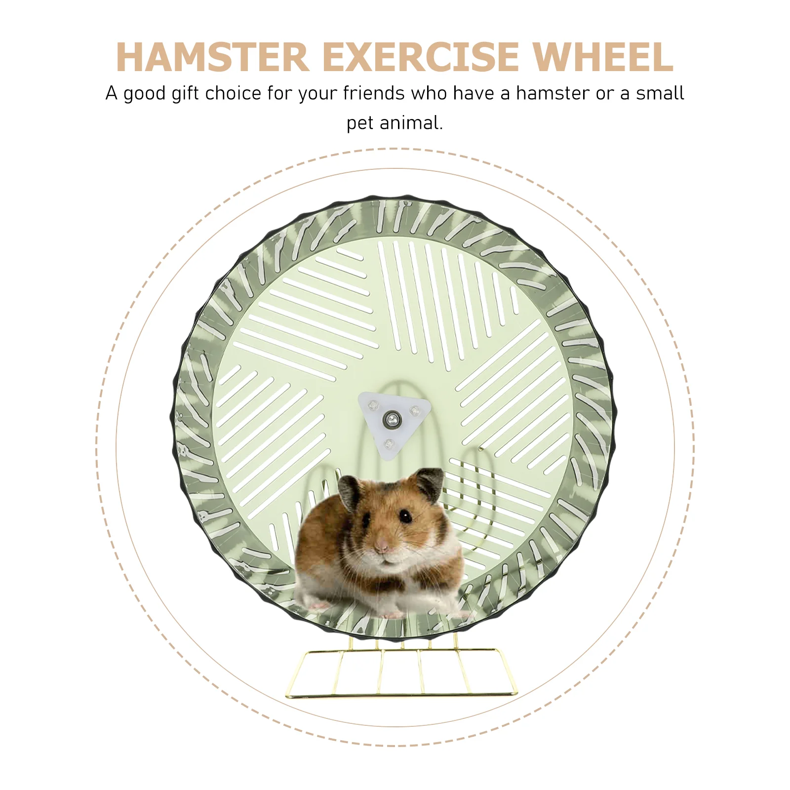 Hamster Running Wheel Household Rat Silent Chinchilla Exercising Stable Hedgehog