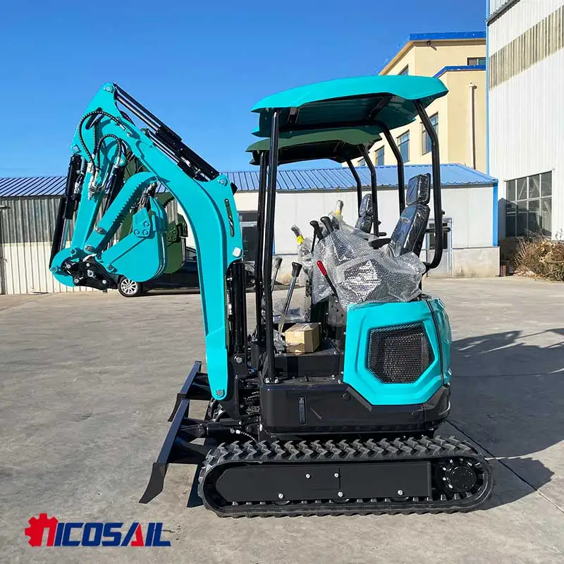 حفارة زاحفة صغيرة للاستخدام في البناء والحديقة - بأسعار معقولة وصغيرة الحجم مع شحن مجاني