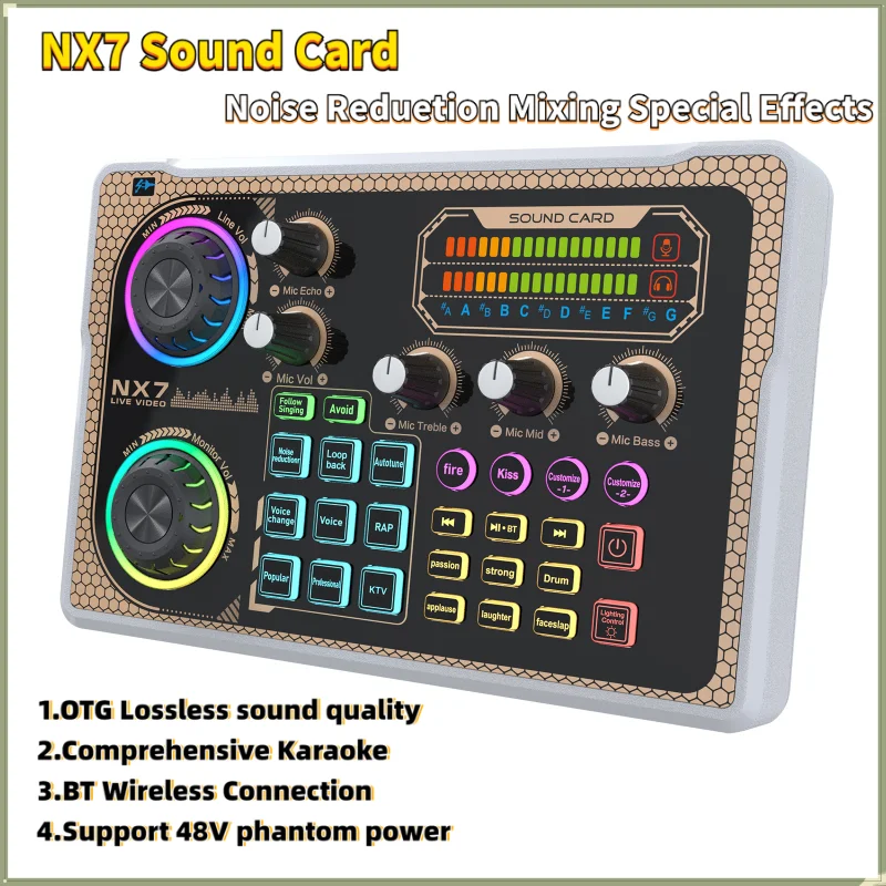 NX7 Sound Card Blue… - image