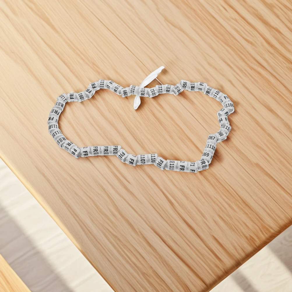 

100 Pcs Racing Pigeon Anklet Bird Accessories Leg Rings Chicken Identification Band Aluminum Plastic Bands
