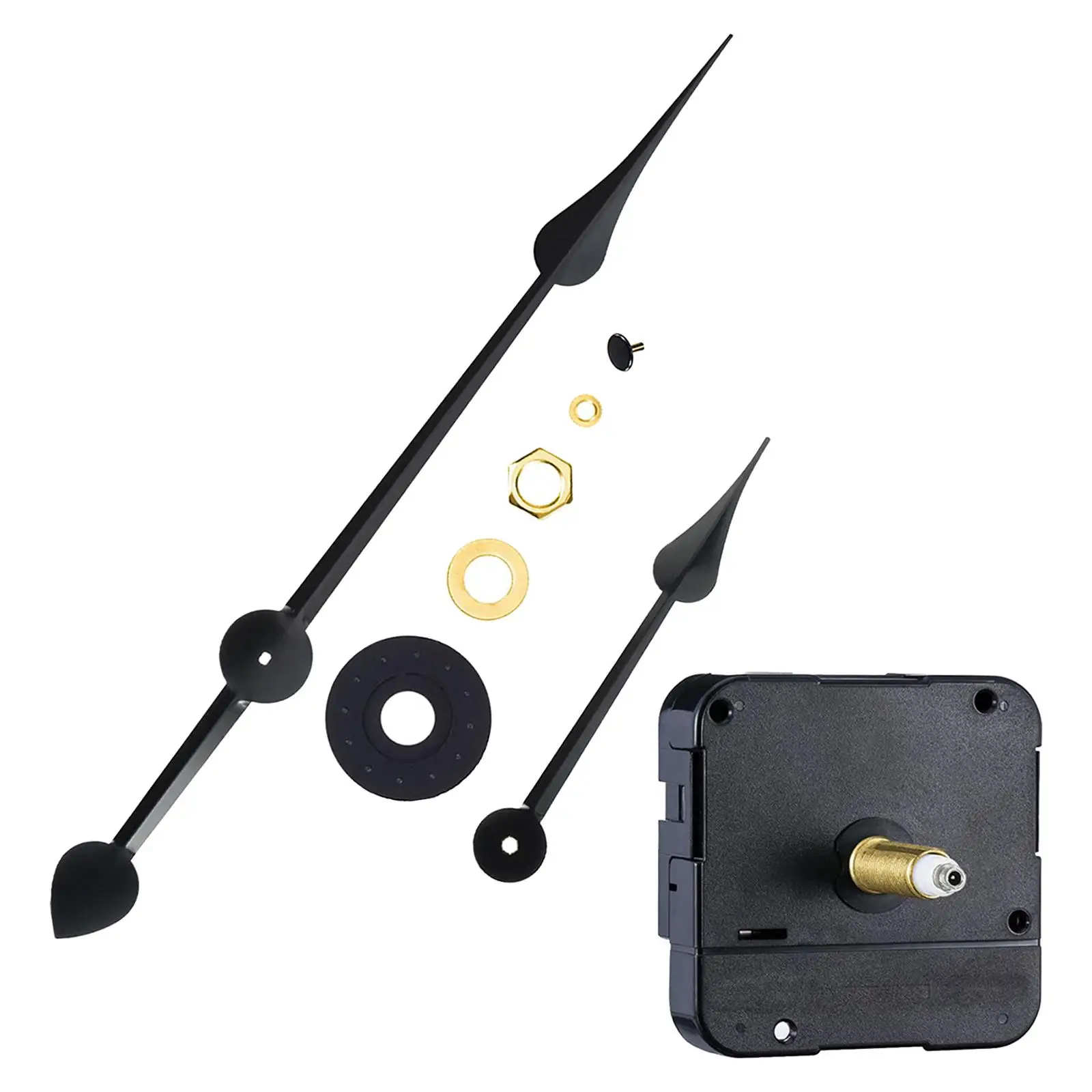 Clock Movement Wall Clock Movement Mechanism, Repair Diy Tool Long Shaft Clock