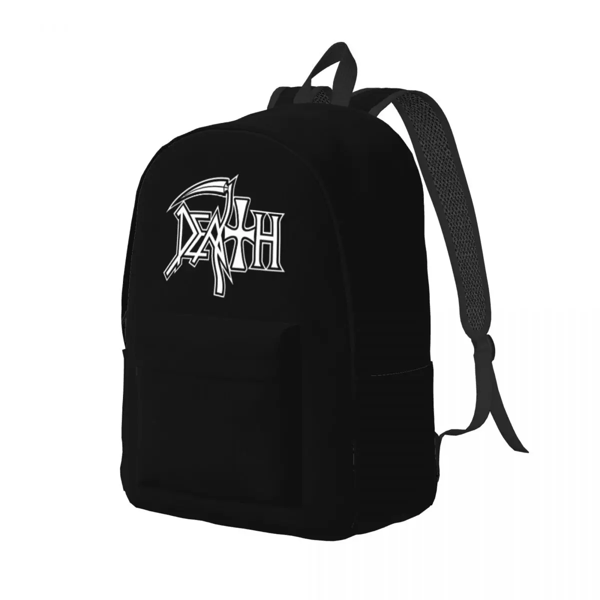 Mochila De La Banda de la muerte para adolescentes, morral duradero de Metal pesado para trabajo de estudiantes, bolsos de lona universitarios para hombres y mujeres