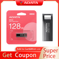 100% Original ADATA UR340 USB Flash Drive 32GB 64GB 128GB High Speed USB 3.2 Pendrive Metal Mini U Disk Memory Stick