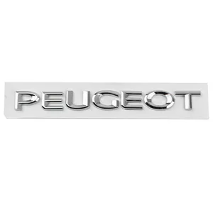 Lyrics Logo -Autoaufkleber für Peugeot, Trunk Decoration, 206, 208, 307, 308, 408, 2008, 3008, 406, 407, 107, 207, 4007, 4008, 5008 8 Hauptaufkleber Peugeot 308 - №1