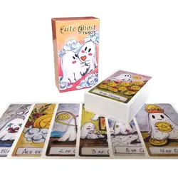 Hot sales Cute Ghoste Tarot Oracle Card Board Game Entertainment Card Game Family Party Game Toy Tarot PDF Guide