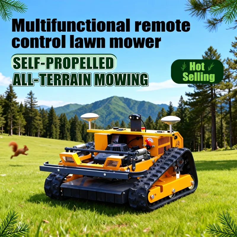 

Газонокосилка Factory Direct CE EPA по индивидуальному заказу — гусеничная модель с дистанционным управлением и бесщеточным двигателем, GPS, автоматическая резка