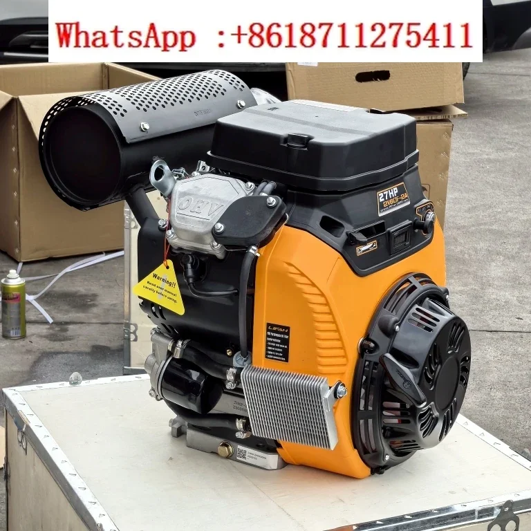 Lifan LF2V80F-2A dual cylinder gasoline engine 744cc27HP with pull plate Lifan cleaning machine sand suction pump