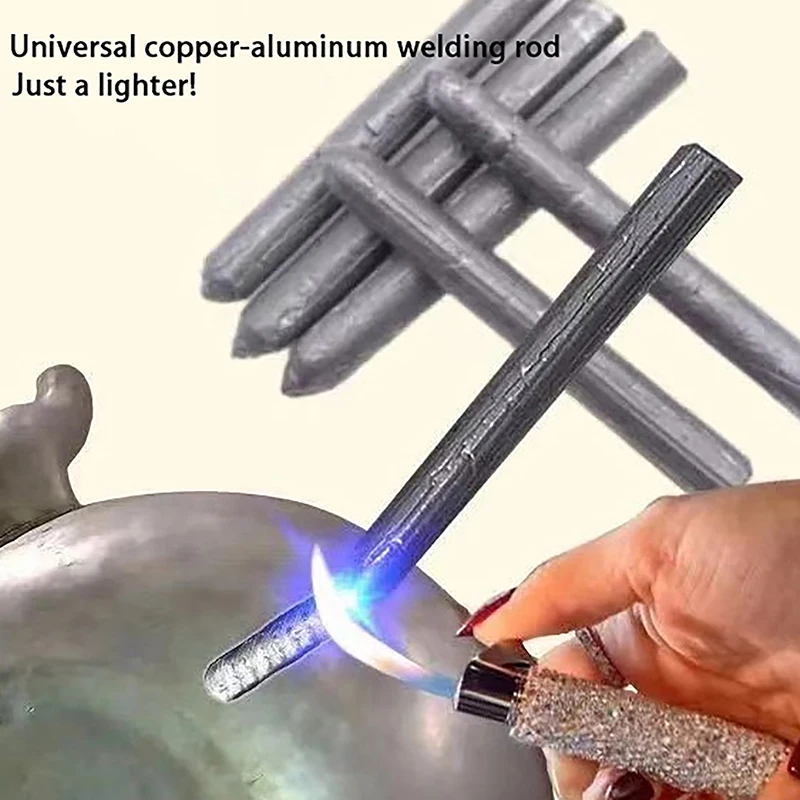 3/4Pcs Universal Low Temperature Welding Rods Melt Copper Iron Stainless Steel Solder Rod For Soldering Al Repaired Tools