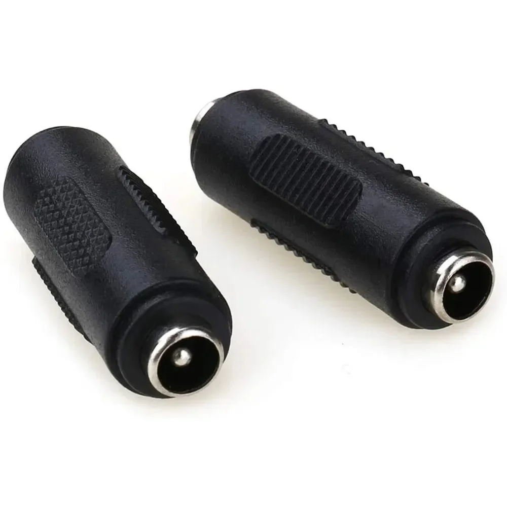 1 قطعة 5.5X2.1 مللي متر تيار مستمر محول القابس الطاقة موصل مزدوج رئيس أنثى إلى أنثى مقابس الطاقة موصل التوصيل جاك