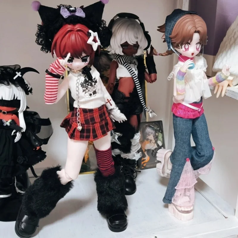 

Новая карманная слепая коробка конфет 1/6 Bjd Monster, милая девушка, конфетная галактика, кавайная мобильная кукла, фигурка животного, модель игрушки на день рождения