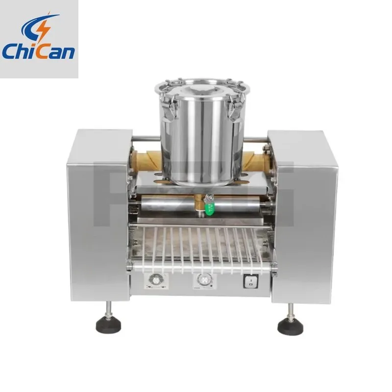 

【Hot】Multi-Functional 6/8/9/10 Inch Electric Crepe Cake Maker Pancake Crepe Layer Making Machine Roast Duck Pancake Machine