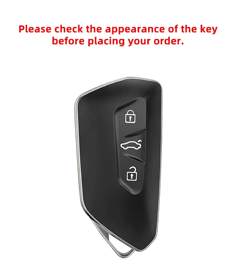 Für Cupra Formentor 2020 2021 2022 2023 2024 2025 2026 SEAT Ibiza/Arona/Leon MK4/Cupra Leon Hartschalen-Schlüsselabdeckung aus Kohlefaser – Detail 1