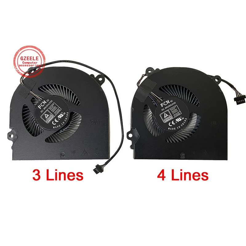 New Laptop cpu cooling fan For Mechanical Revolution Z1 Deep-sea For Titan X1 X2 T90-T1C T90-T6C T90-TB1 F117-F1C