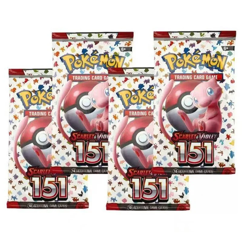 Pokemon 360 Stück TCG Scarlet & Violet 151 Booster Bundle Englische Edition Sammelkarten Anime-Kollektion Kartenspiel Geschenk Pokemon