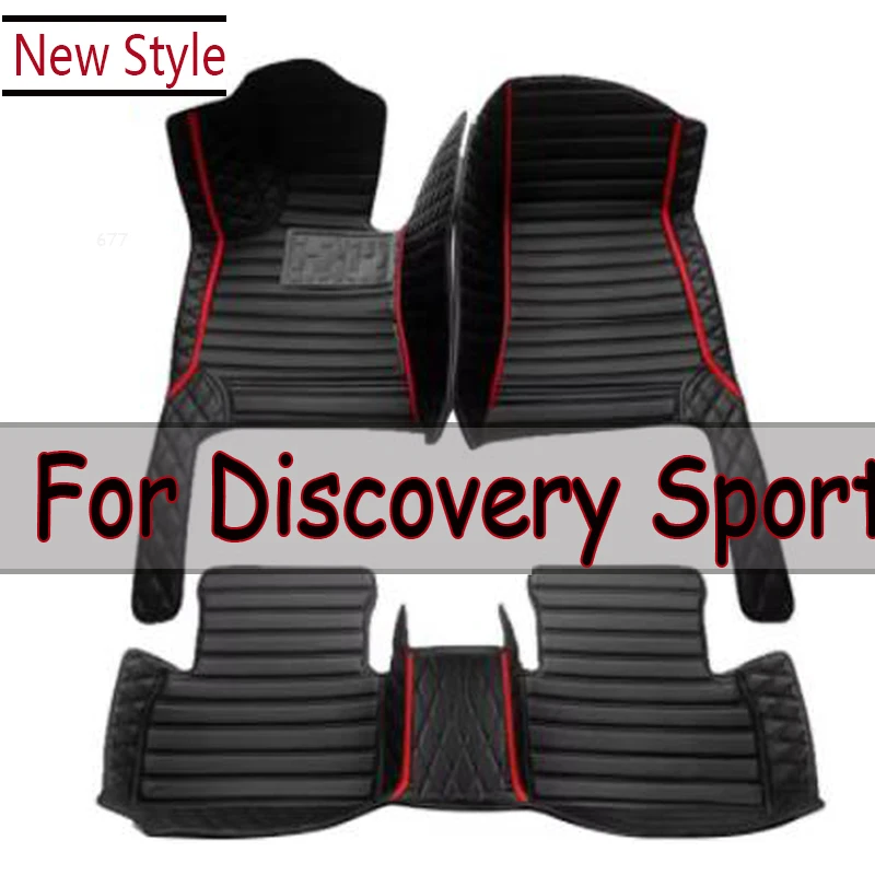 Car Floor Mats For Land Rover Discovery Sport Five Seats 2016 2017 2018 2019 Custom Foot Pads Carpet Cover Interior Accessories