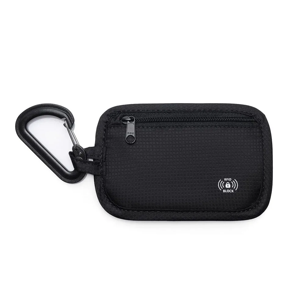 

Durable Waterproof Travel Passport Pouch Anti-Theft Lightweight RFID Blocking Organize Hidden Organizer Card Holder