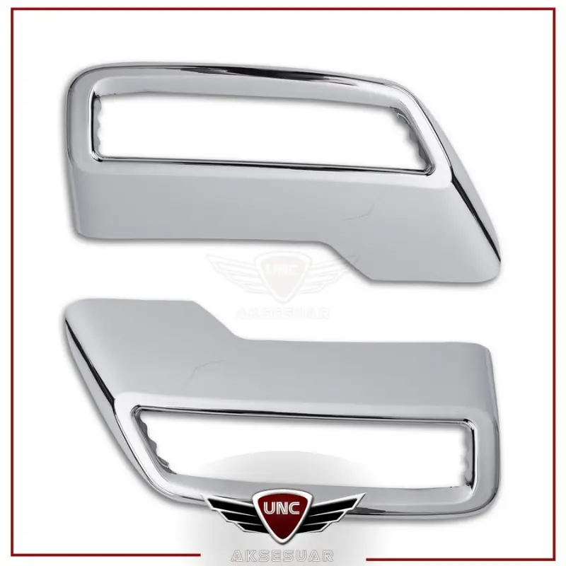 For Peugeot 3008 exhaust end ABS chrome stainless steel full compatible durable Unbreakable