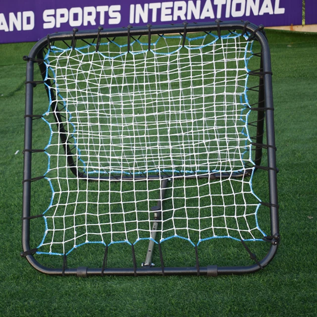 Peralatan latihan lipat target latihan passing sepak bola jaring rebounding 1mtr x 1mtr untuk latihan
