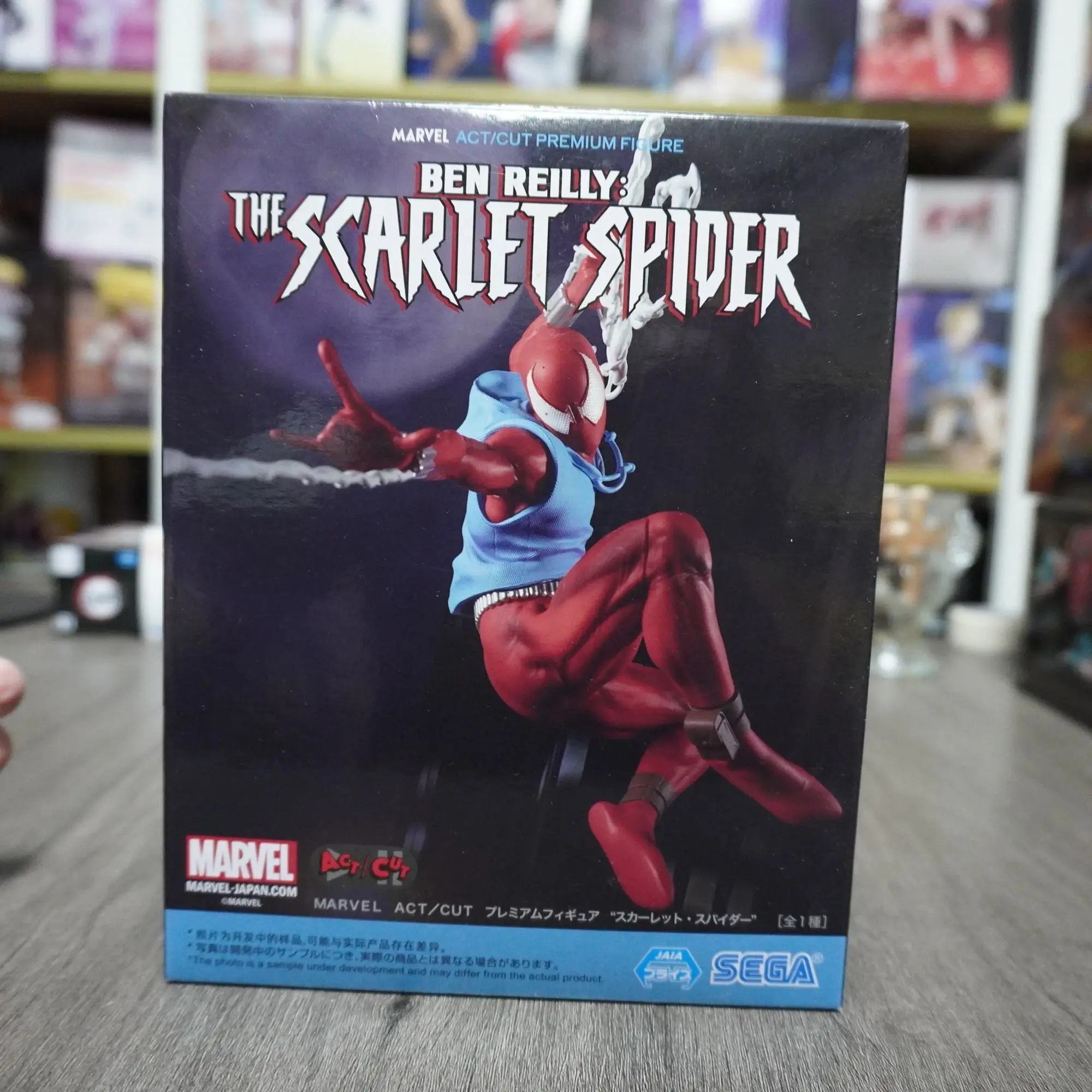 ในสต็อก SEGA เดสก์ท็อป x ตกแต่งคอลเลกชันทีมฆ่าตัวตาย ISEKAI Harley Quin Joker PVC อะนิเมะ Action Figures ของเล่น