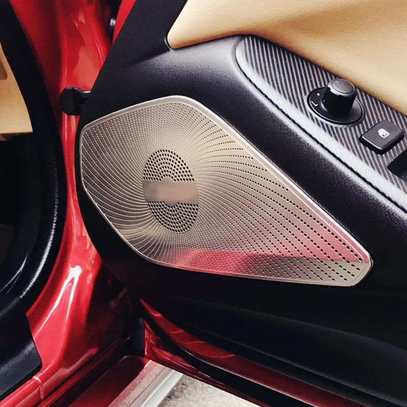 

For Mazda MX-5 MX 5 RF MX5 ND 2016-2020 Car Audio Speaker Cover Trim Door Loudspeaker Cover Trim Car Accessories Interior