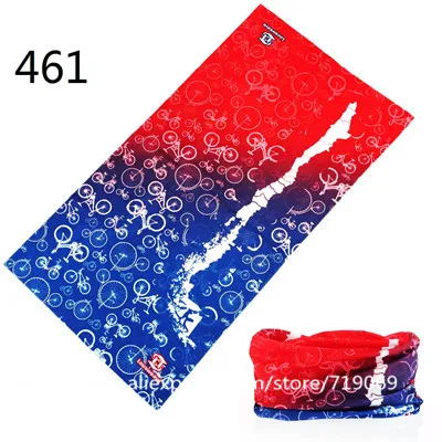 401-500 Baru Datang Gaya Tengkorak Serbaguna Bandana Tabung Syal Mulus Turban Ikat Kepala Hijab Bandana Headwear Masker