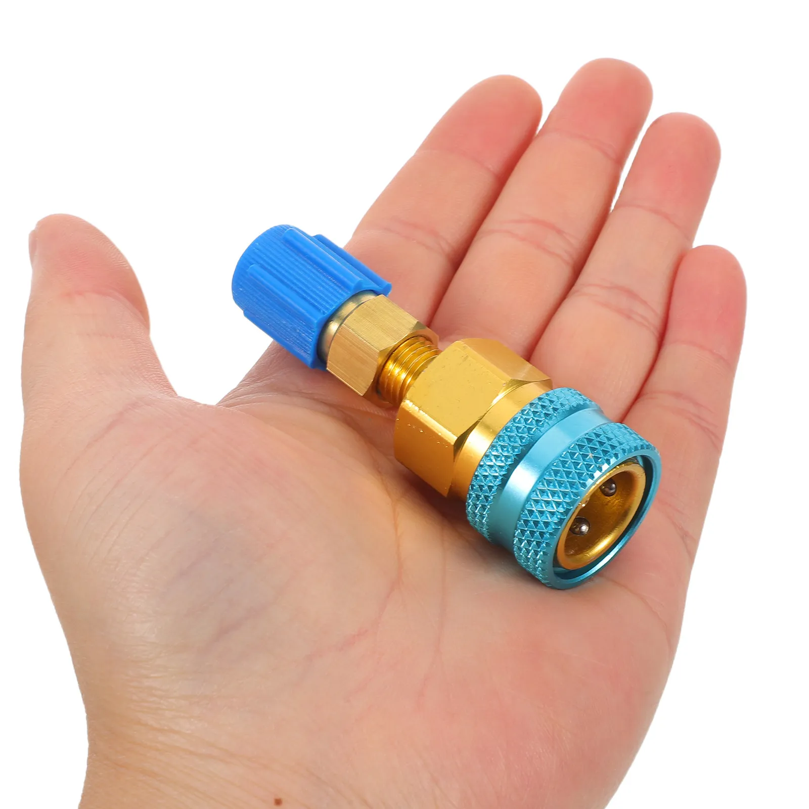 

2Pcs R1234yf Quick Couplers Kit High Conditioner Hose Fittings Refrigerant Adapter Refrigeration Connector Car Ac