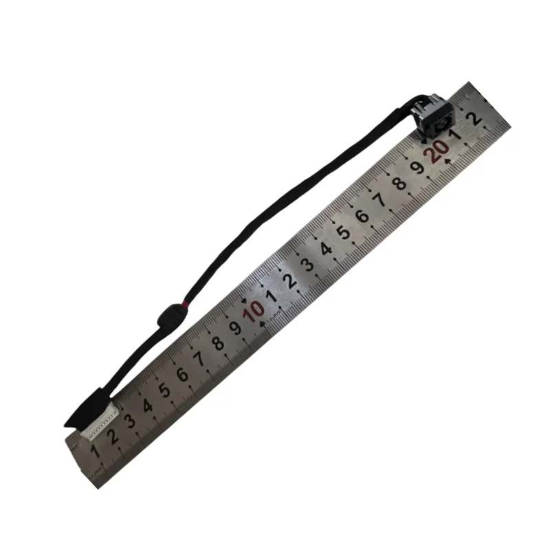 Pour Dell Alienware 17 R1 R2 R3 P43F série DC30100TO00 T8DK8 prise d'alimentation cc avec connecteur de câble prise d'alimentation pour ordinateur portable remplacement