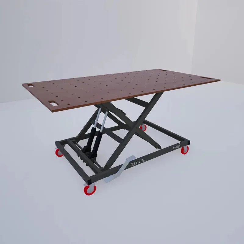 Xiangyin تصميم ممتاز ومهني لحام رفع طاولة العمل المتنقلة #6