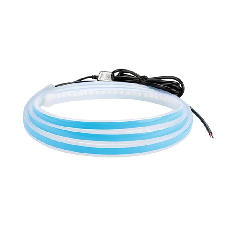 

Car Hood DRL Daytime Running Lamp RGB Atmosphere Light Strip Waterproof Exterior Parts For Car Headlight Decorative Ambient Lamp