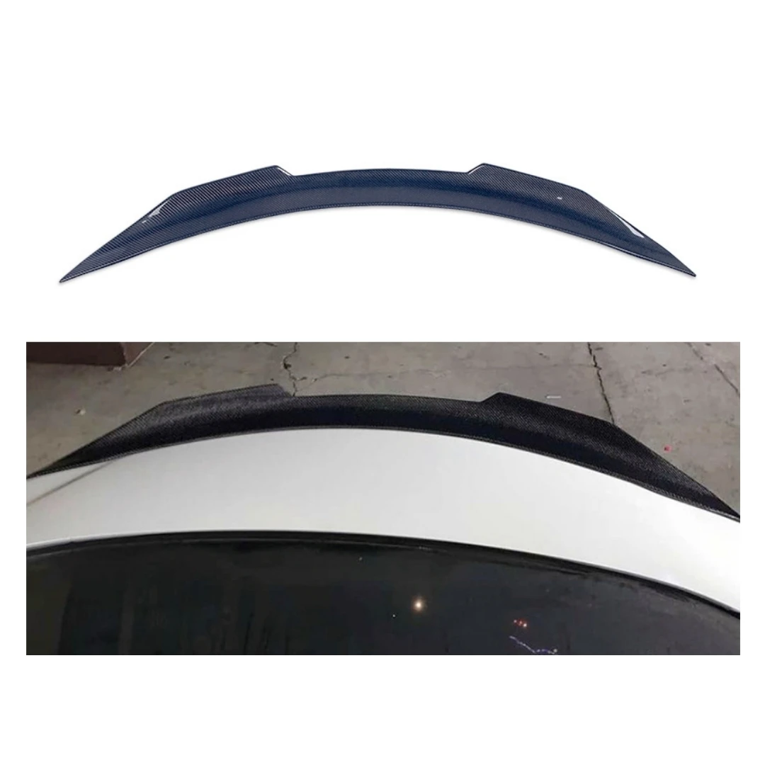 Carbon Spoiler Fit for Infiniti G37 Coupe PSM Style 2 Door Carbon Fiber Stickers Spoiler Wing