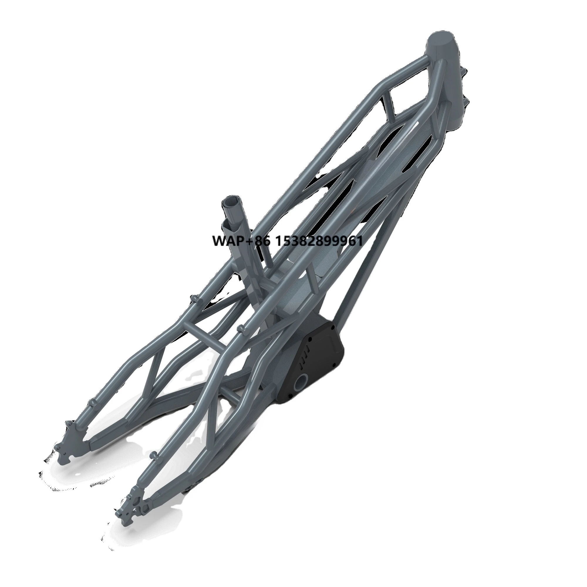 

Hot Sale Ready to Ship Fucare 400lbs Load 20 Inch Aluminum Alloy Dual Battery Electric Bicycle Frame With 190mm Bike Dropout