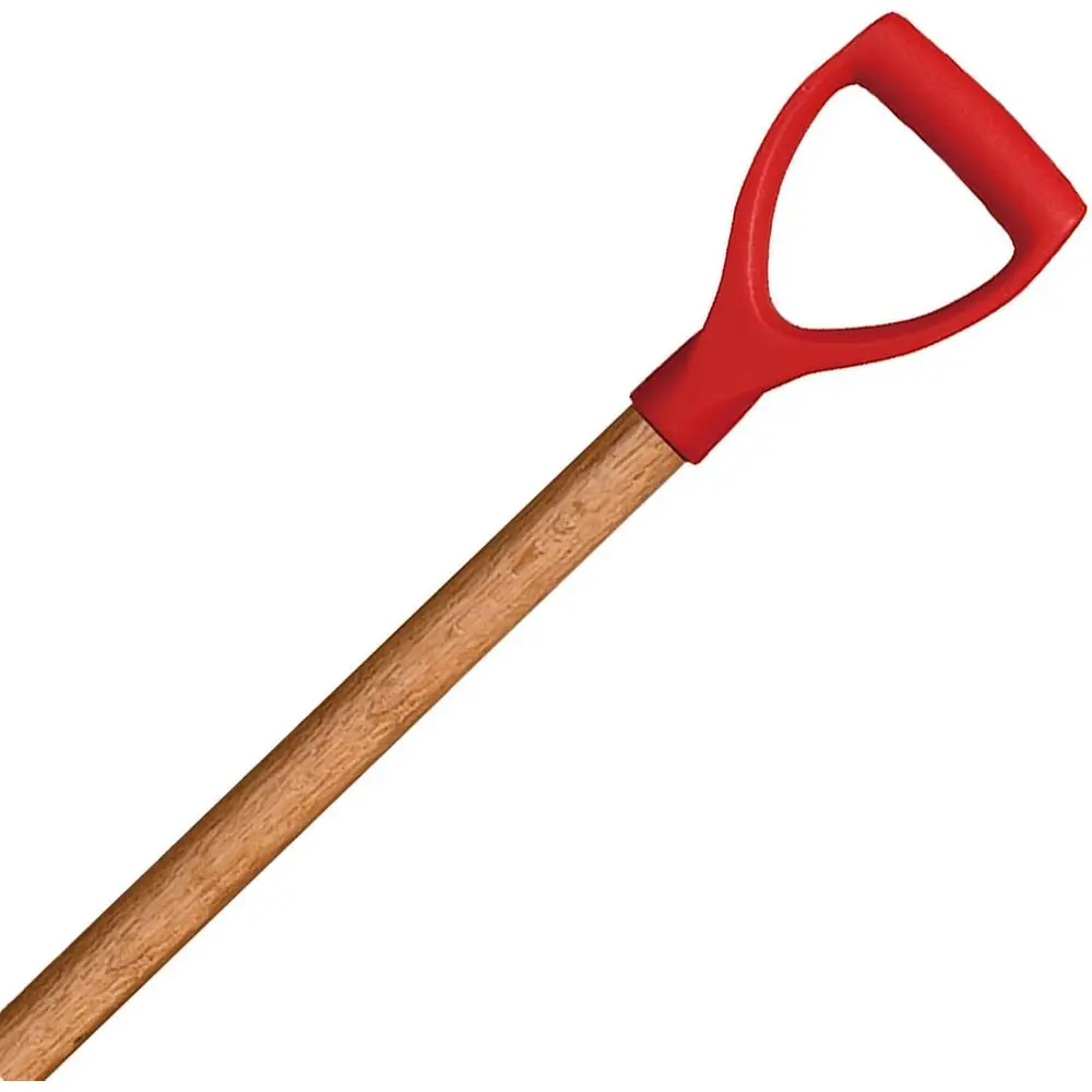 Funkenfreie quadratische Schaufel aus Aluminiumbronze mit Holzgriff, D-Griff, 970 mm lang, DIN-zertifiziert, BAM- und FM-Zulassung