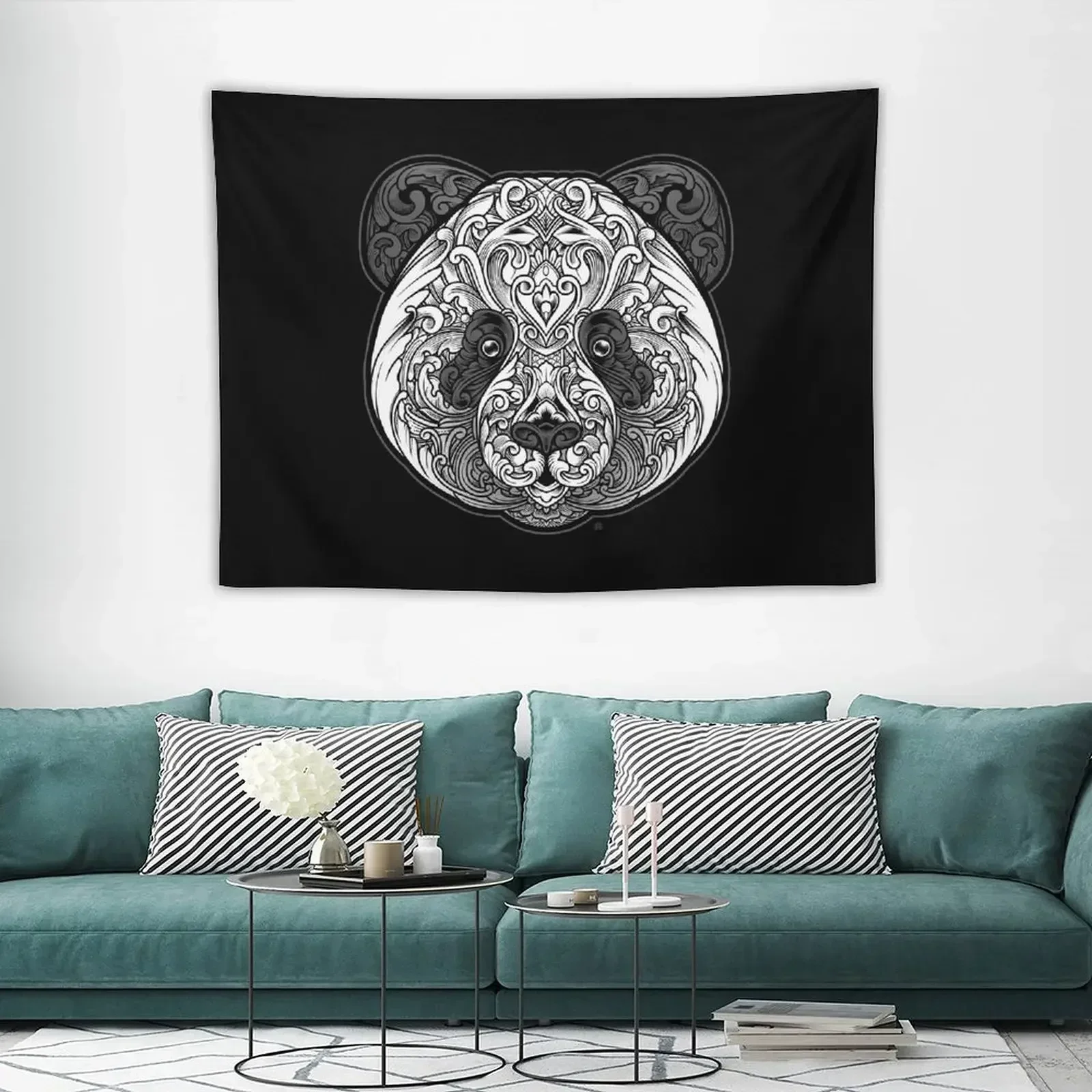 

Ornate Panda Tapestry Decoration Aesthetic Room Decorator House Decoration Aesthetic Home Decor Tapestry