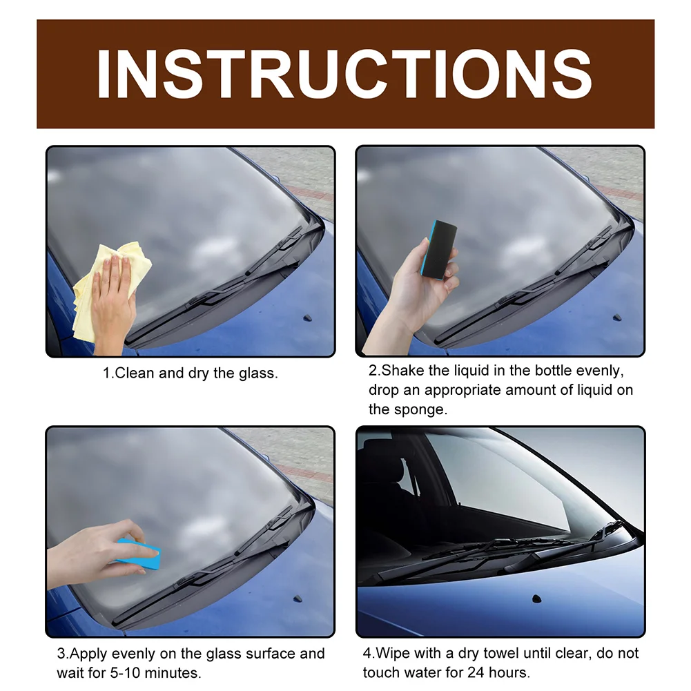 30ml 10H Ceramic Car Coating Sprayer Ceramic Glass Car Windows Polishing Scratch For Crystal Car Care Paint Protector Dustproof