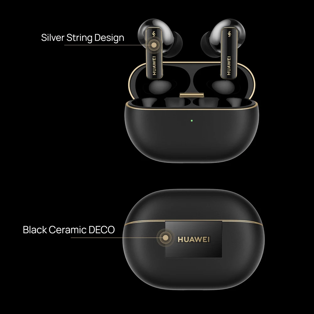 سماعة رأس هواوي Freebuds Pro 4، سماعة رأس، ANC ديناميكية ذكية، متوافقة مع iOS وAndroid، صوت حقيقي مزدوج السائق، أصوات ممتازة