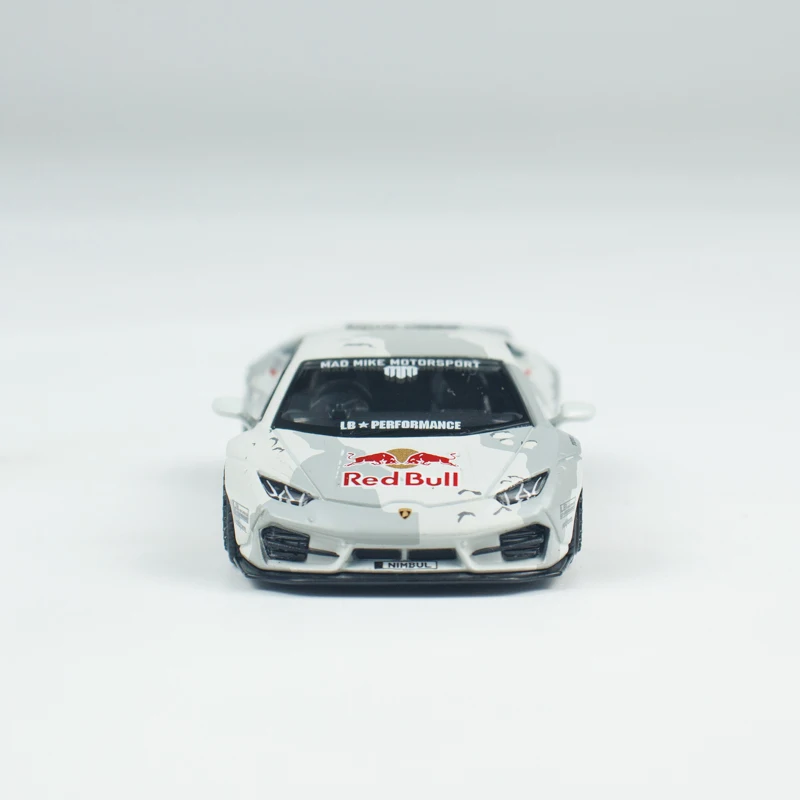 مينيجت 1:64 لامبورغيني هوراكان LB ★ يعمل الإصدار. 2 سيارة Mad Mike NIMBUL MGT مصنوعة من خليط معدني موديل 967