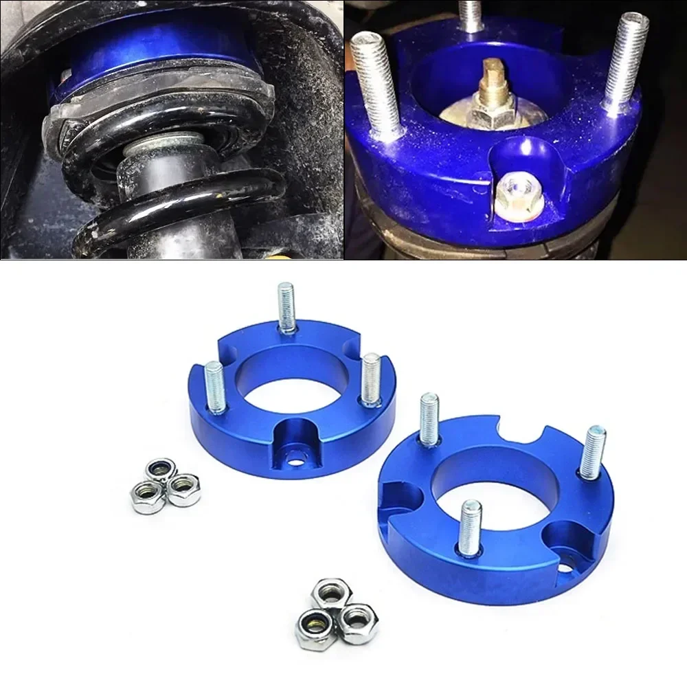 For Hilux Vigo 4WD 2005-2014 2Inch Front Rear Lift Kit Chassis Spacers Rear Comfort G-Shackles Suspension Parts