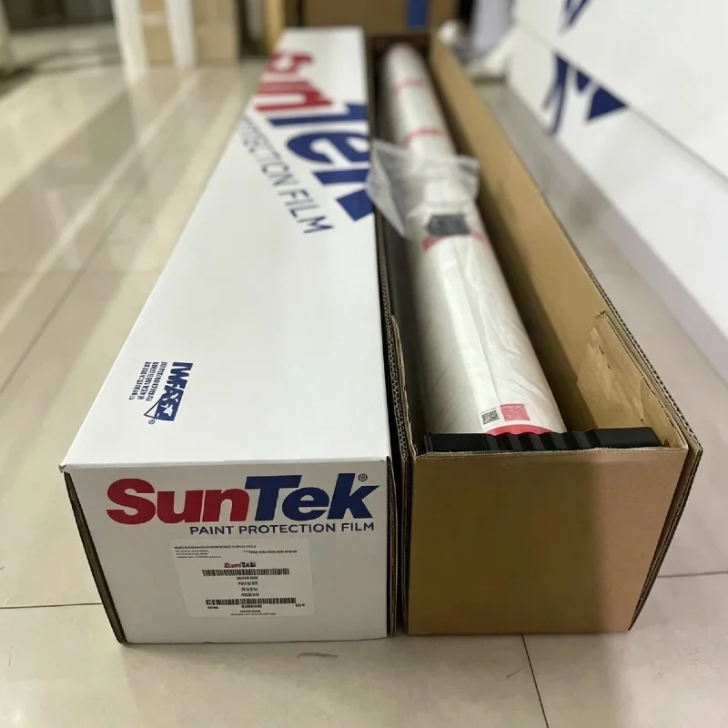 American Suntek Ultra PPF Original Lubrizol Paint Protection Film Gloss Transparency TPU Self Healing Anti-Stain Hydrophobic