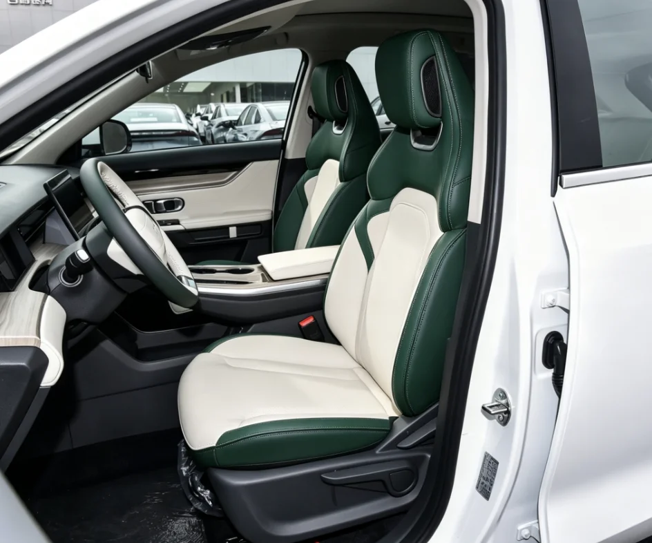 Für Soueast S06 Jetour Dashing ‌ 2026 Maßgefertigte Autositzbezüge Luxuriöses Nappaleder 100% Passgenau Innenraumzubehör 360 ° Vollständige Abdeckung – Detail 3