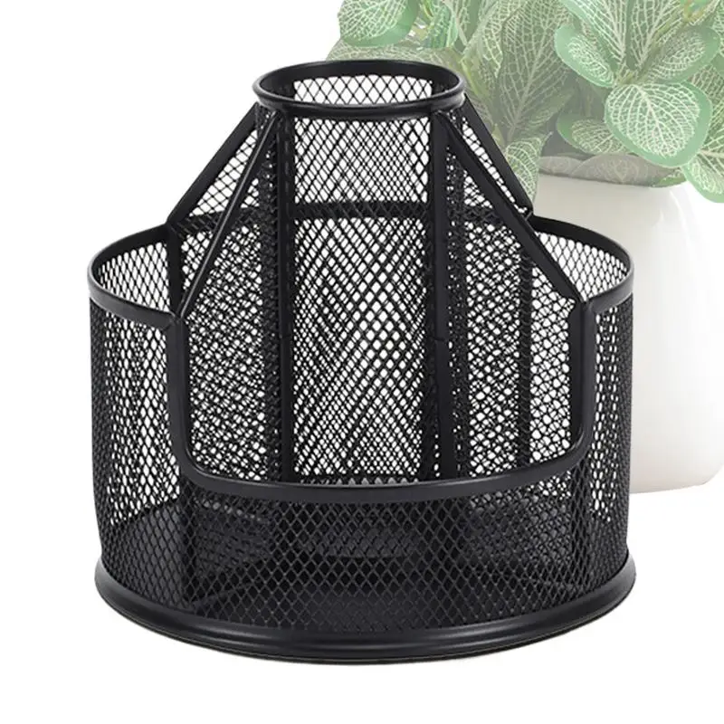

Pen Holder Reusable Desk Organizer Portable Mesh Pen Holder Multifunctional Pen Organizers for Home Studio School