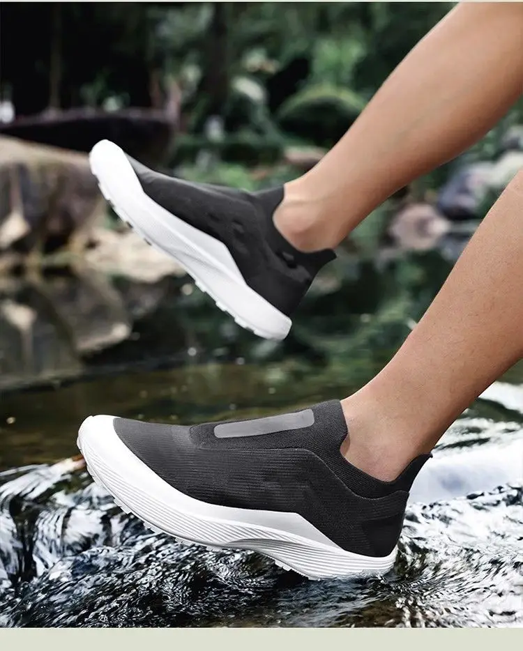 

Classic Brand Men's Hiking Shoes Comfortable Breathing Fishing Shoes 39-45 High Quality Non-Slip Hiking Sneakers