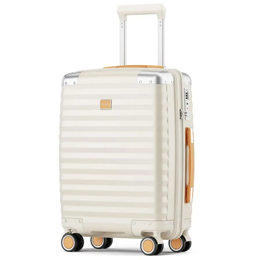

Inch Carry On Luggage Airline Approved, PP Hardside Carry On Suitcase with Spinner Wheels and TSA Lock, Lightweight Luggage with
