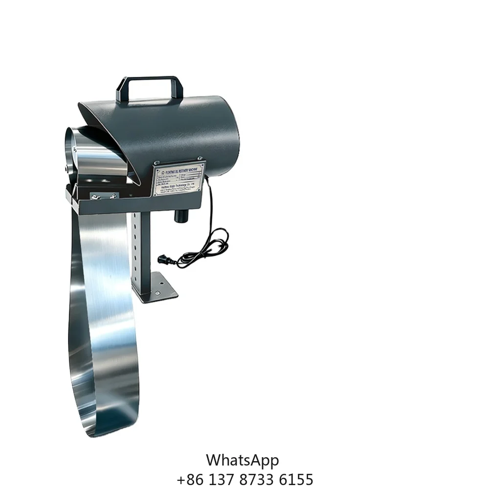 Workshop Maintenance Tool Floating Oil Skimmer 45L/H Double Sided Stainless Steel Belt Tramp Oil Collector 1 Year For CNC