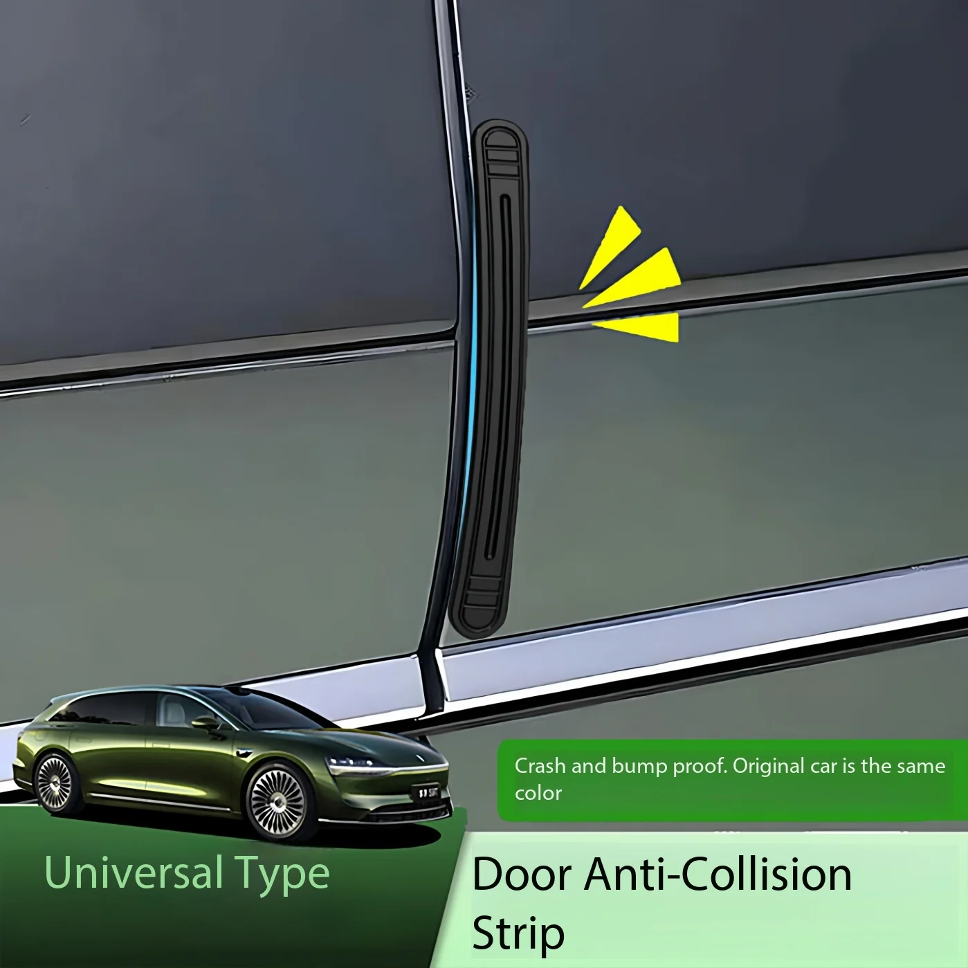 

﻿ Накладка на бампер, зеркало заднего вида, защита от столкновений, наклейка на край двери автомобиля, прозрачная защитная полоса от царапин